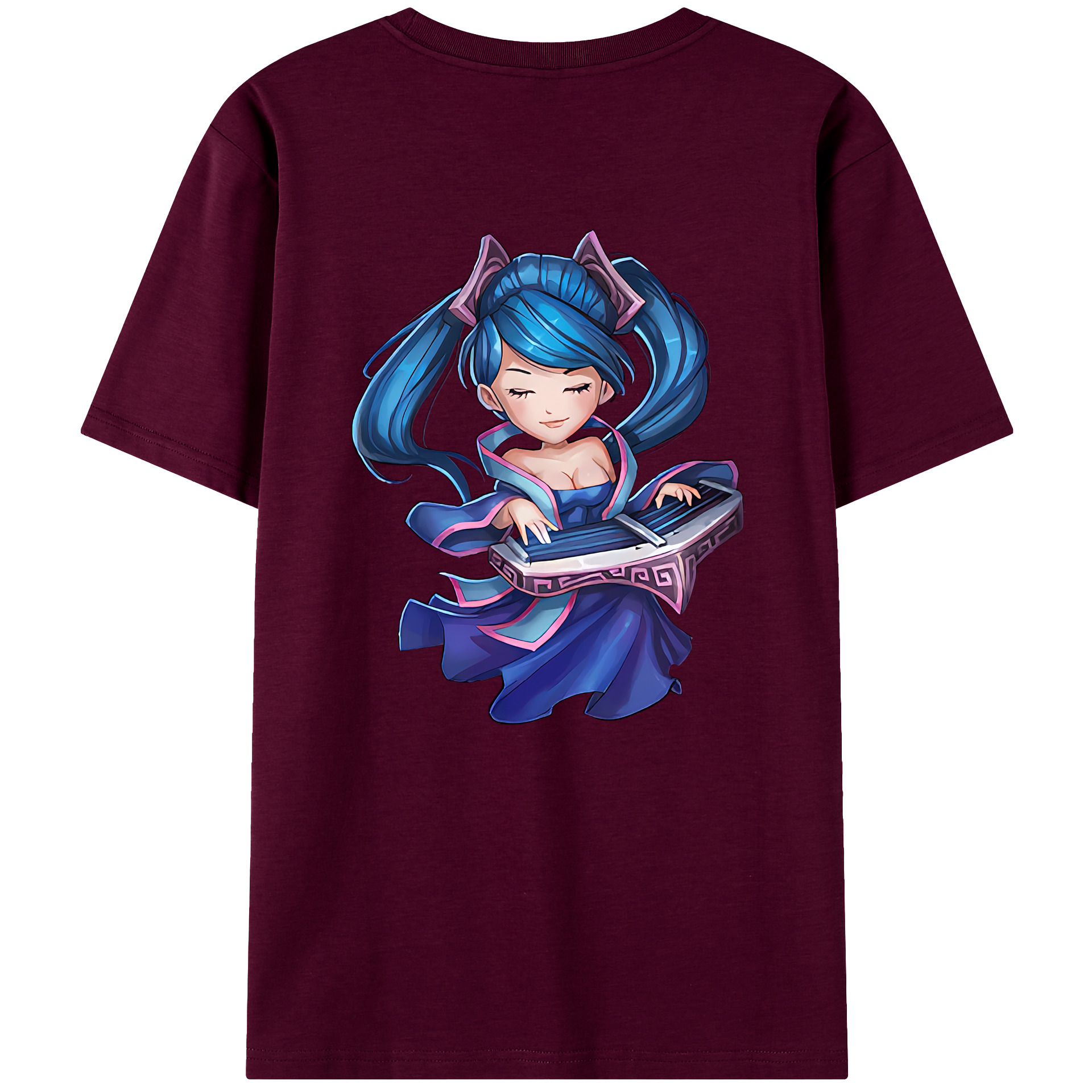 リーグ・オブ・レジェンド League of Legends LOL レディース半袖Tシャツ(バックプリント)